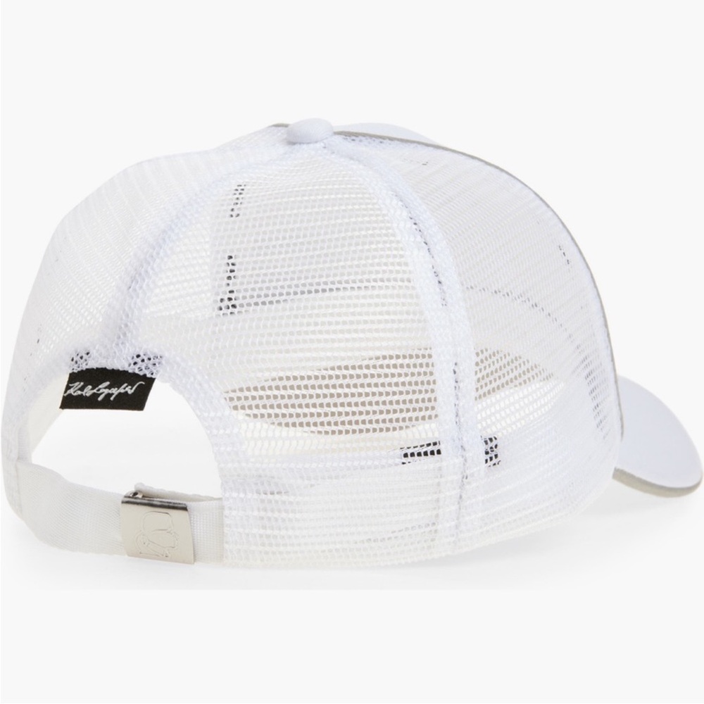 NWT unisex Karl Lagerfeld Logo Embroidered
Trucker Hat - Picture 2 of 16